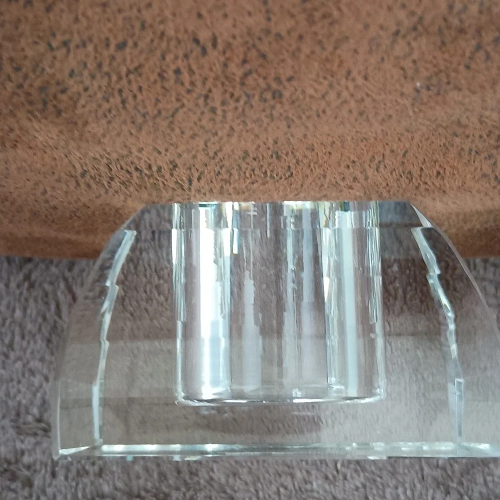 Signed Oleg Cassini‎ candleholder